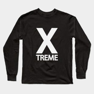 Extreme being extreme artistic design Long Sleeve T-Shirt